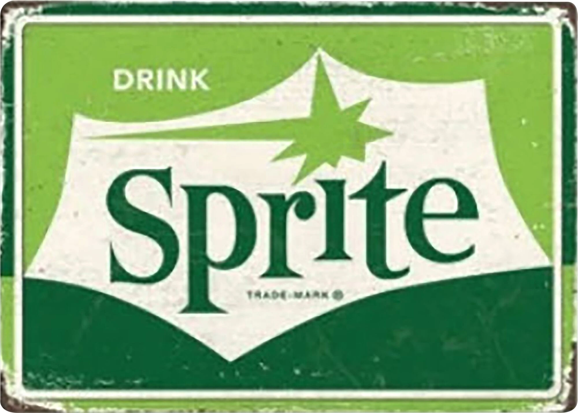 12 x 17 in. Drink Sprite Sign