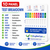 The 10 Panel Rapid Drug Test Dip Card from MyDrugTestCups.com is a professional urine drug screening test designed for fast, simple, and reliable preliminary results. This compact dip card screens for commonly tested drug classes and is ideal for clinics, treatment centers, employers, correctional facilities, and workplace testing programs.