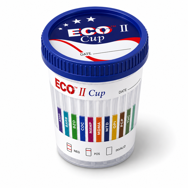 10 Panel Rapid Drug Test Cup: AMP,BARB,BUP,BZO,COC,FEN,K2,MAMP, MOR,OXY,THC,TRA,ETG with Adulterants
