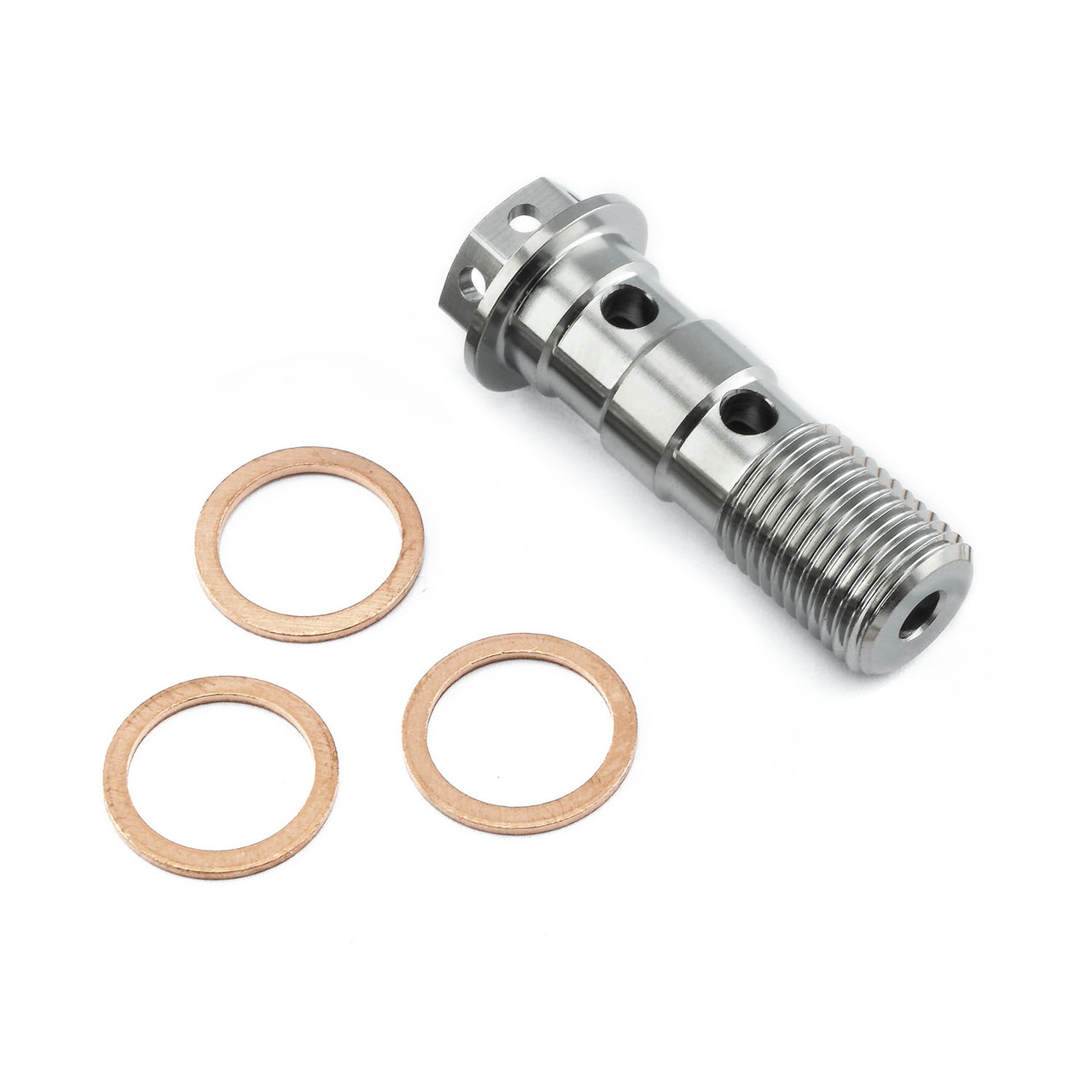 Titan Doppel Hohl Schraube M10 x (1.00mm) Bremssattel Vorne Race