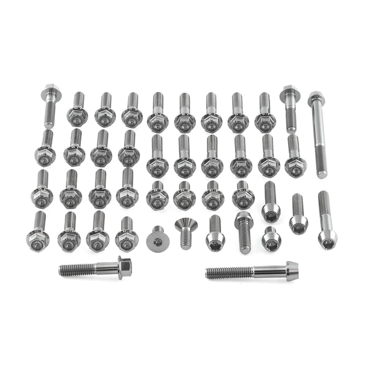 Titan Motorseitendeckelschraubenkit Kawasaki Ninja H2 Hex | Pro