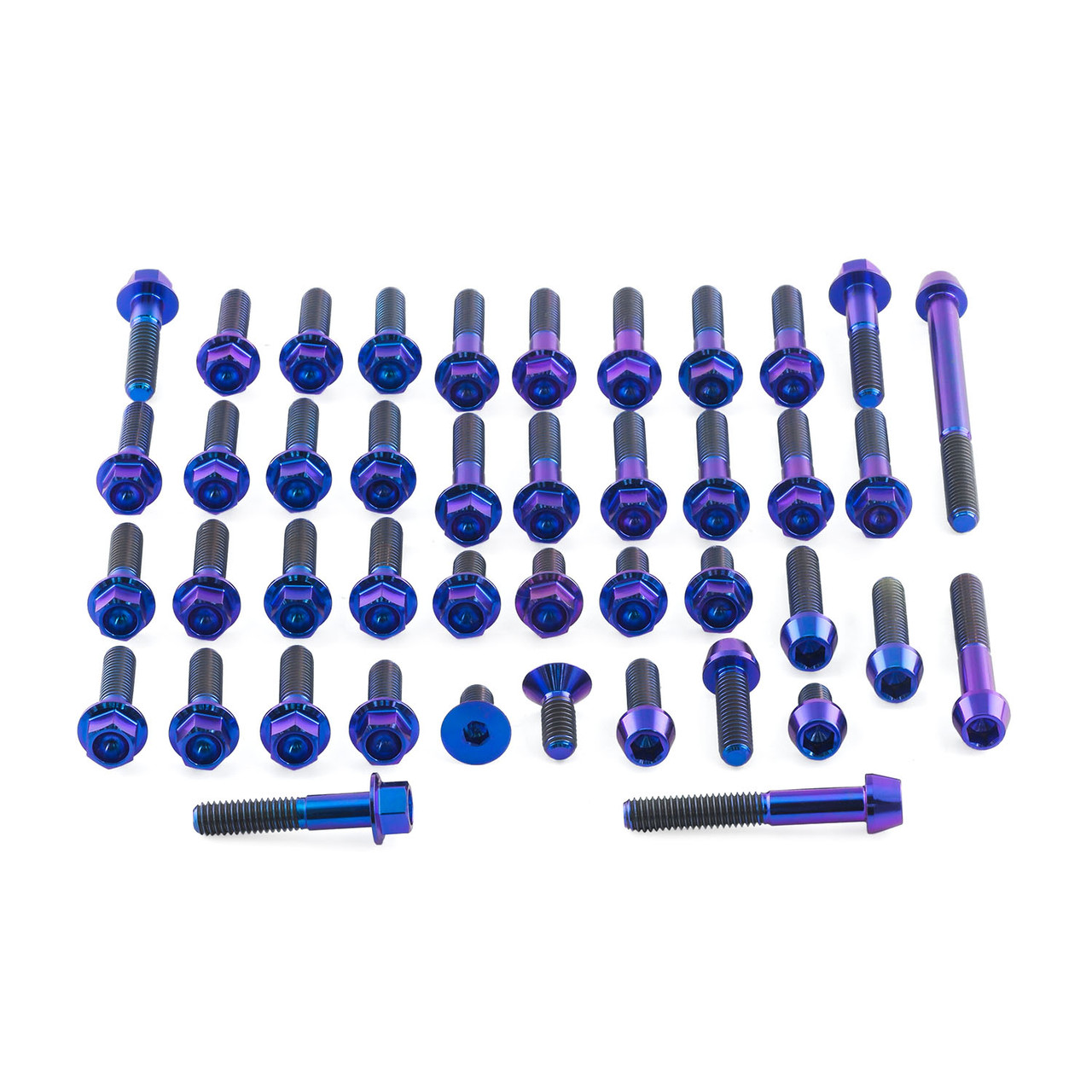 Titan Motorseitendeckelschraubenkit Kawasaki Ninja H2 Hex | Pro