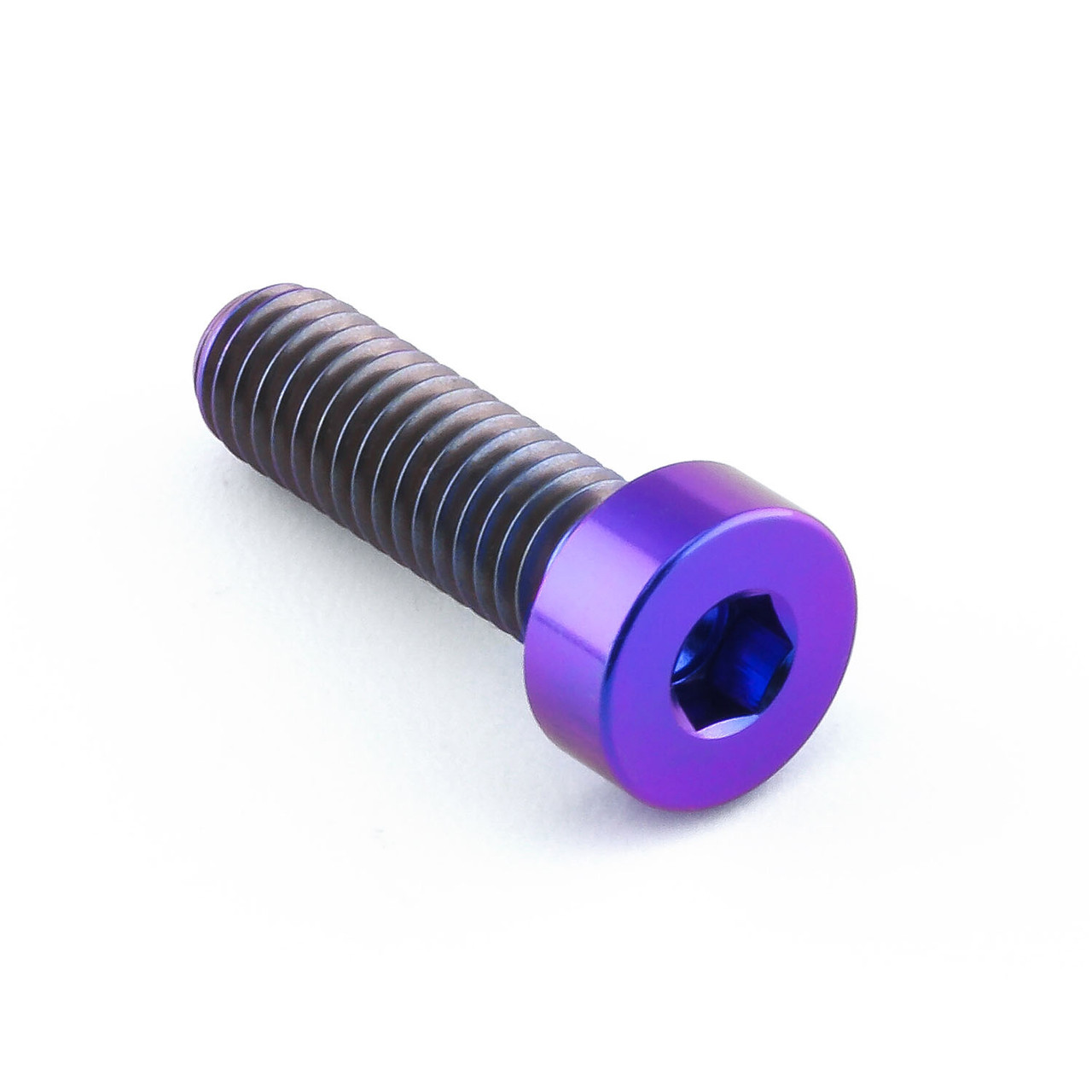 Innensechskant Gewindebohrer Flachkopf M2.6x10 Mm – Schwarz, 10 Stück
