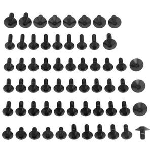 Edelstahl Verkleidungsschraubenkit Kawasaki Z H2 Schwarz