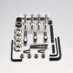 Edelstahl Verkleidungsschraubenkit Yamaha FZS600 Fazer