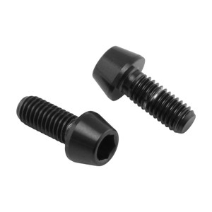 Edelstahl ABS Sensor Befestigungs Schrauben Vorne & Hinten Schwarz