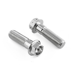 Edelstahl vordere Bremse Sattel Befestigungs Schrauben Kit Race Spec