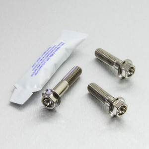 Edelstahl Fahrer Fussrastenhalter Halter Schrauben Kit