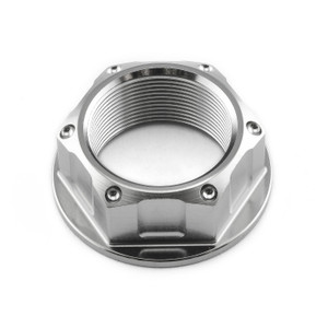 Titan Achsenmutter mit Flansch M24 x (1.00mm) Vorderrad