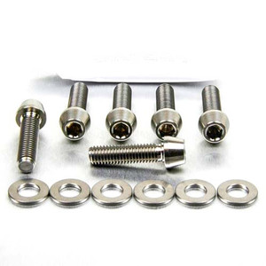 Titan Obere & Untere Gabelbrücke Klemmschrauben Set