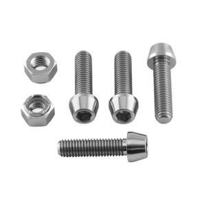 Titan Beifahrer Fussrastenhalter Halter Schrauben Kit