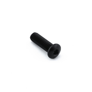 Aluminium-Kuppelkopfschraube M5x(0.80mm)x16mm (9mm Außendurchmesser) Schwarz
