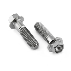 Titanium Front Axle Pinch Bolt Kit