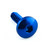 Selbstschneidende Aluschrauben 6mm x 20mm Blau