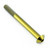 Titan Linsenkopfschraube M8x (1.25mm) x 85mm Gold
