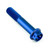 Alu Race Spec Schraube M10 x (1.25mm) x 55mm etched Blau