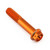 Alu Race Spec Schraube M10 x (1.25mm) x 55mm etched Orange