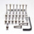 Alu Motorseitendeckelschraubenkit Honda CBR600F/FS '01-'02 Silber