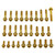 Alu Motorseitendeckelschraubenkit KTM 790 Duke Race Spec Etched Gold