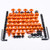 Alu Verkleidungsschraubenkit Ducati 1098 Orange