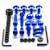 Alu Verkleidungsschraubenkit Honda CBF600SA '08+ Blau