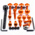 Alu Verkleidungsschraubenkit Honda CBF600SA '08+ Orange
