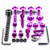 Alu Verkleidungsschraubenkit Honda CBF600SA '08+ Lila