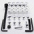Alu Verkleidungsschraubenkit Honda CBR600RR '09-10' Silber