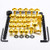 Alu Verkleidungsschraubenkit Kawasaki ZX12R Ninja '00-'04 Gold