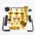 Alu Verkleidungsschraubenkit Kawasaki ZRX1200R '02 Gold