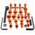 Alu Verkleidungsschraubenkit Triumph Bonneville '07-'08 Orange