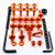 Alu Verkleidungsschraubenkit Yamaha YZF R6 '08-'09 Orange