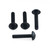 Alu Verkleidungsschrauben Kit Kawasaki '04 (M5 x 25mm) Schwarz