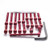 Alu Motorseitendeckelschraubenkit Kawasaki ZR400A/Z Rot