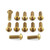 Edelstahl Bremsscheibenschraube BMW/Andere Set mit 12 Gold