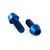 Titan ABS Sensor Befestigungs Schrauben Vorne & Hinten Blau