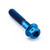 Titan DualDrive Schraube M5 (0.8mm)x 25mm Race Spec Blau