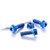 Titan Auspuff Befestigungsschrauben Kit DualDrive Blau