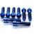 Titan vorderer Bremssattel Klemmschrauben Set Blau