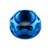 Titan Achsenmutter mit Flansch M18 x (1.50mm) AF27 Schwinge Blau