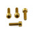 Aluminium Tankdeckelschrauben Kit Ducati/Andere Gold