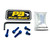Aluminium Tankdeckelschrauben Kit Suzuki SV1000S-GSXR Blau