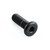 Titan-Linsenkopfschraube M5 x (0,80 mm) x 16 mm (9 mm Außendurchmesser) mit Flachkopf Schwarz