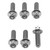 Titanium Disc Bolts M6x(1.00mm)x20mm Race Spec Pack x6