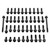 Aluminium Engine bolt Kit Yamaha WR450F Race Spec Etched Black