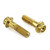 Stainless Steel Front Axle Pinch Bolt Kit Race Spec Gold