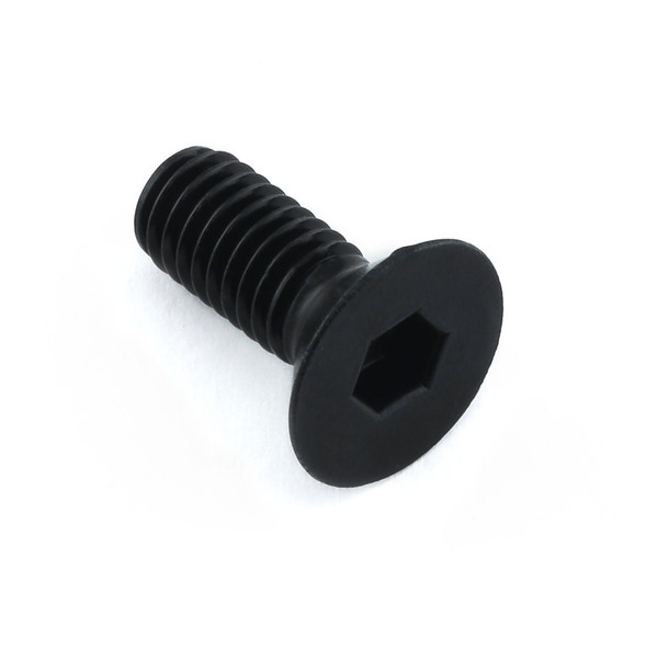 Alu Senkkopf Schraube M6 x (1.00mm) x 15mm Schwarz