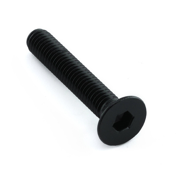 Alu Senkkopf Schraube M6 x (1.00mm) x 35mm Schwarz