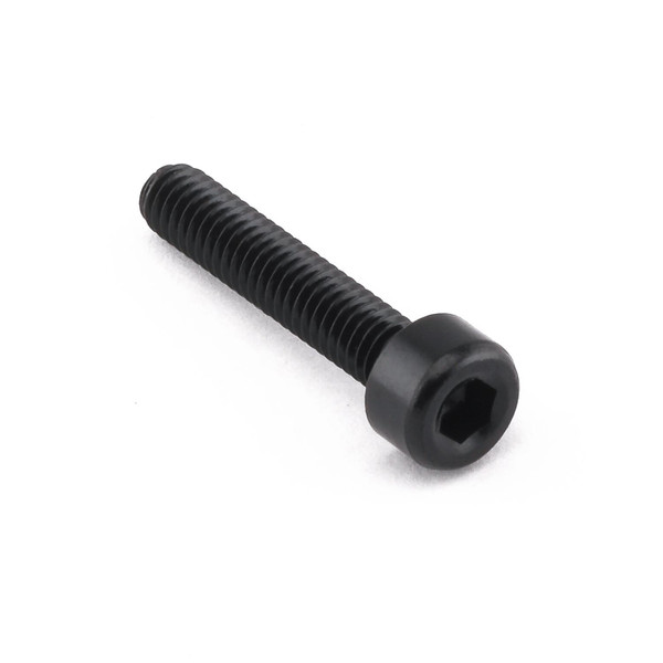Alu Innensechskant Schraube M4 x (0.7mm) x 20mm Schwarz