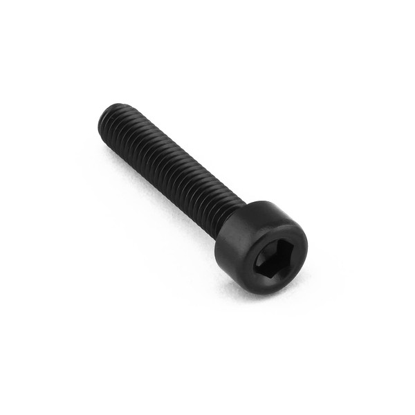 Alu Innensechskant Schraube M5 x (0.8mm) x 25mm Schwarz